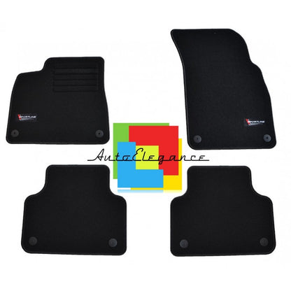 AUDI Q5 2008-2017 SET TAPPETINI IN MOQUETTE DI ALTA QUALITA' SPECIFICO AUTOELEGANCERICAMBI