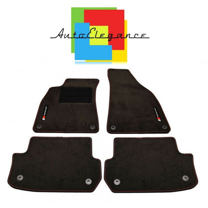 AUDI A4 8H B6 B7 CABRIO 2002-2009 SET TAPPETINI IN VELLUTO DI ALTA QUALITA' SPECIFICO AUTOELEGANCERICAMBI