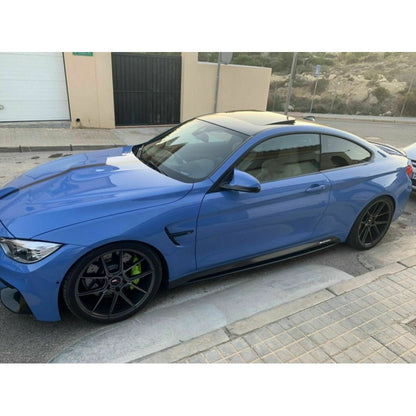 BMW SERIE 4 F32 2013-2017 PARAURTI ANTERIORE DESIGN M4 + MINIGONNE LATERALI SOTTO PORTA LOOK M TECH AUTOELEGANCERICAMBI