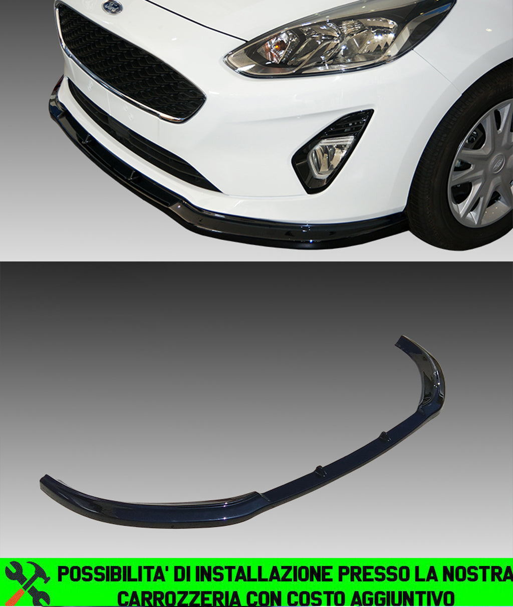 FORD FIESTA VIII 2017+ ABS FRONT BUMPER SPOILER