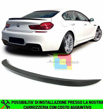 BMW SERIE 6 F06 GRAN COUPE SPOILER POSTERIORE SUL COFANO M PERFORMANCE IN ABS AUTOELEGANCERICAMBI