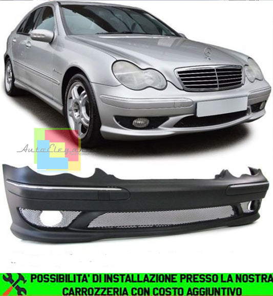 MERCEDES CLASSE C W203 2000-2004 PARAURTI ANTERIORE AMG C32