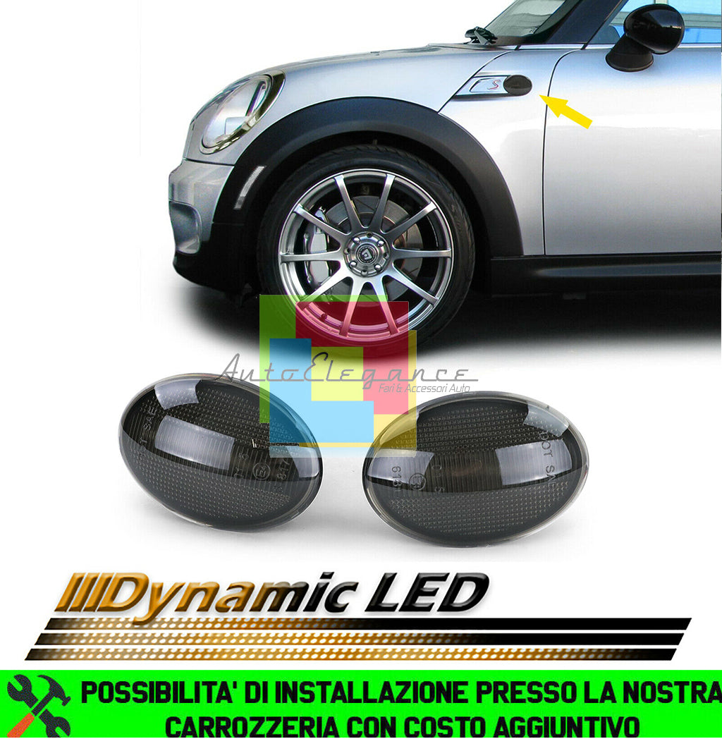 MINI R55 R56 R7 R58 R59 SIDE INDICATORS DYNAMIC / SLIDING LED INDICATORS