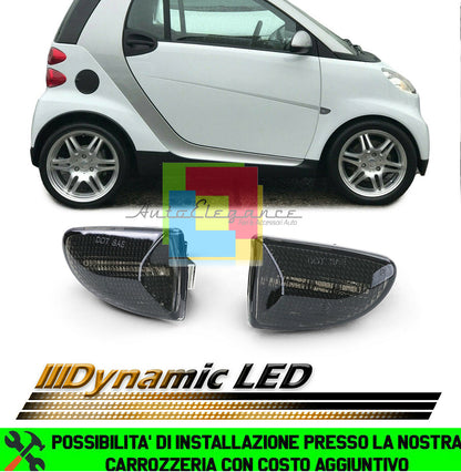 SMART 451 2007+ SIDE INDICATORS DYNAMIC / SLIDING LED INDICATORS