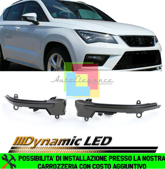 SEAT ATECA TARRACO FRECCE LED DINAMICHE PER SPECCHI LATERALI SCORREVOLI