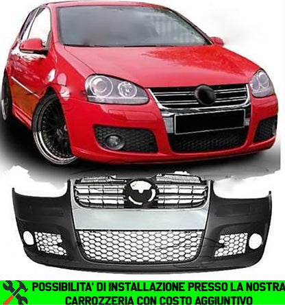 VW GOLF 5 V 2003-2009 PARAURTI ANTERIORE DESIGN R32 IN ABS