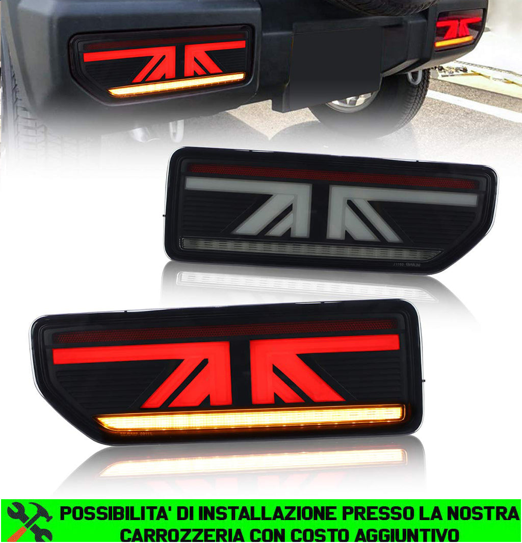 SUZUKI JIMNY 2018+ SMOKED REAR LIGHTS DYNAMIC LED INDICATOR FULL LED HEADLIGHTS