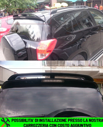 TOYOTA RAV4 III 2005-2012 SPOILER SUL LUNOTTO POSTERIORE LOOK SPORTIVO