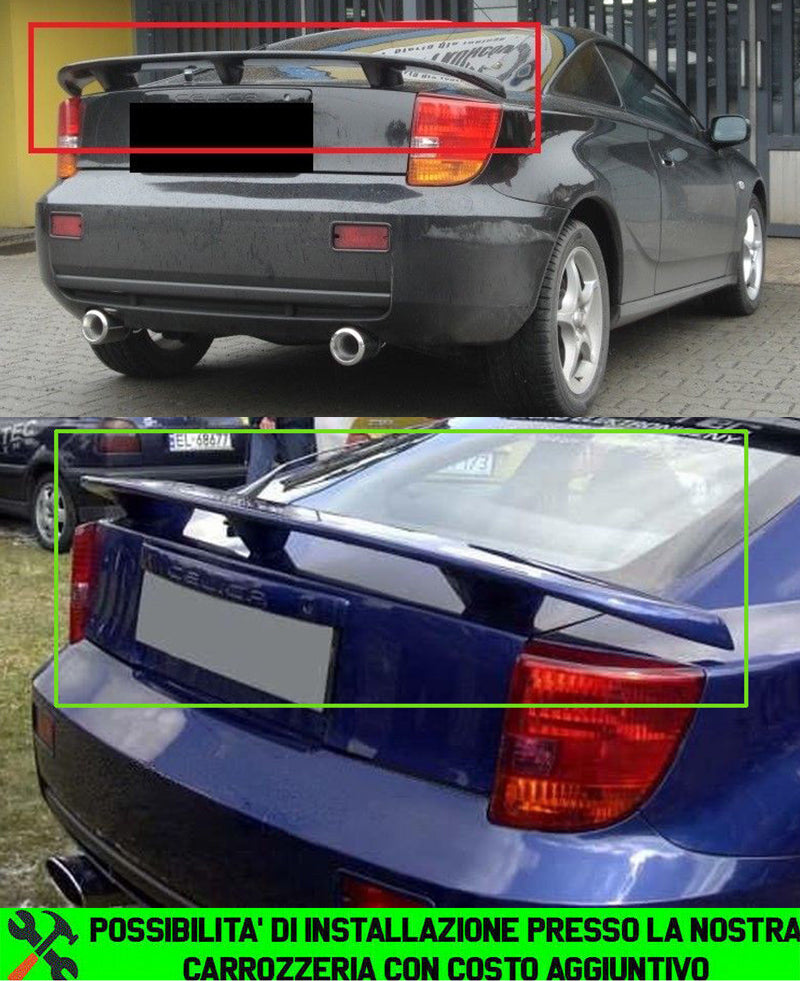 TOYOTA CELICA MK7 1999-2006 SPOILER SUL COFANO POSTERIORE LOOK SPORTIVO