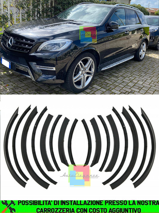 MERCEDES ML W166 SUV 2011-2015 FENDER EXTENSIONS WHEEL ARCHES AMG LOOK