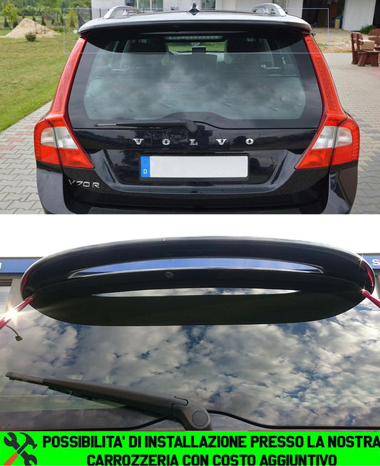 VOLVO V70 XC70 III 2007+ REAR WINDOW SPOILER SPORTY LOOK