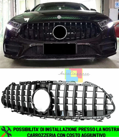 MERCEDES CLS C257 2018+ GRIGLIA ANTERIORE AMG TOTAL BLACK