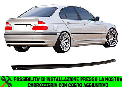 BMW SERIE 3 E46 BERLINA 1998-2005 SPOILER POSTERIORE SUL COFANO LOOK M - ABS AUTOELEGANCERICAMBI