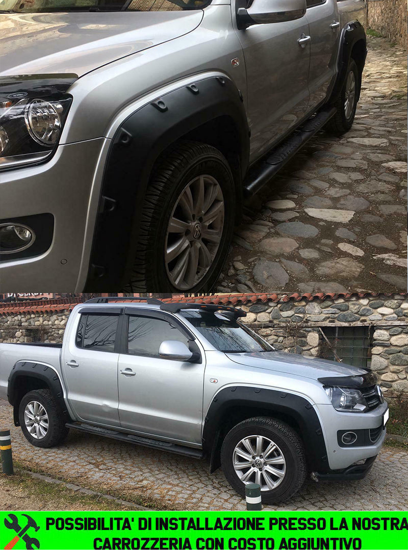 VW AMAROK 2010-2015 PARAFANGHI ALLARGATI LOOK SPORTIVO - ABS