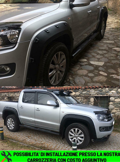 VW AMAROK 2010-2015 PARAFANGHI ALLARGATI LOOK SPORTIVO - ABS