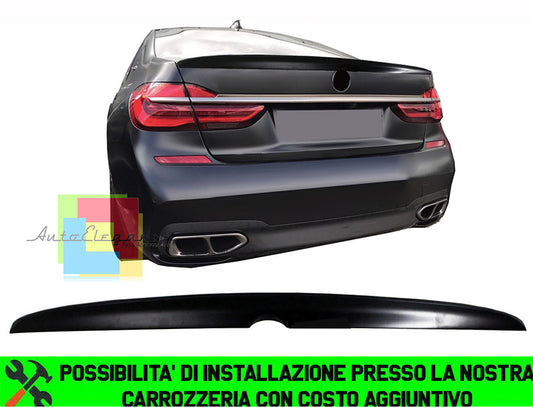 BMW SERIE 7 G11 G12 SPOILER POSTERIORE SUL COFANO LOOK SPORTIVO M - ABS AUTOELEGANCERICAMBI