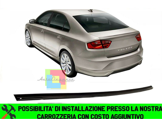SEAT TOLEDO IV 2012-2017 SPOILER POSTERIORE SUL COFANO LOOK SPORTIVO - ABS