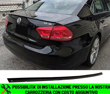 VW PASSAT B7 2010-2014 REAR BONNET SPOILER RLINE LOOK - ABS