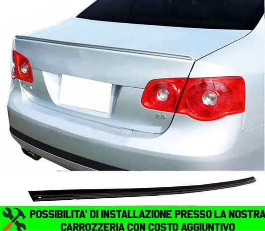 VW JETTA 2005-2011 REAR BONNET SPOILER SPORTY LOOK - ABS