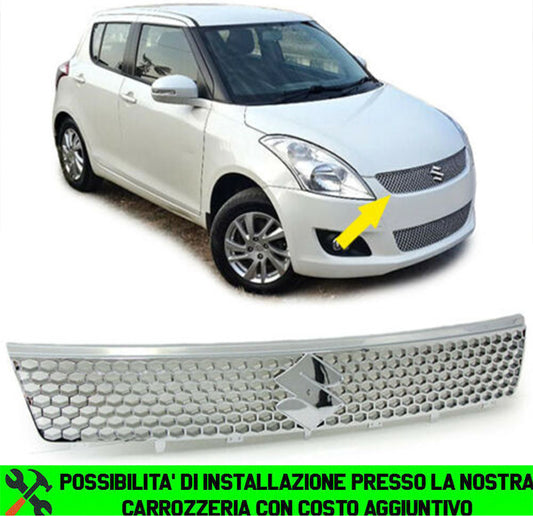 SUZUKI SWIFT 2005-2008 HONEYCOMB CHROME FRONT GRILLE