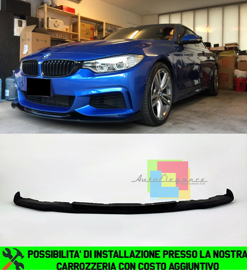 BMW SERIE 4 F32 F33 F36 2013+ SPOILER SOTTO PARAURTI ANTERIORE M AUTOELEGANCERICAMBI