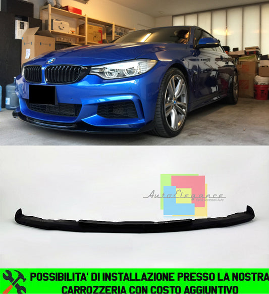 BMW SERIE 4 F32 F33 F36 2013+ SPOILER SOTTO PARAURTI ANTERIORE M AUTOELEGANCERICAMBI