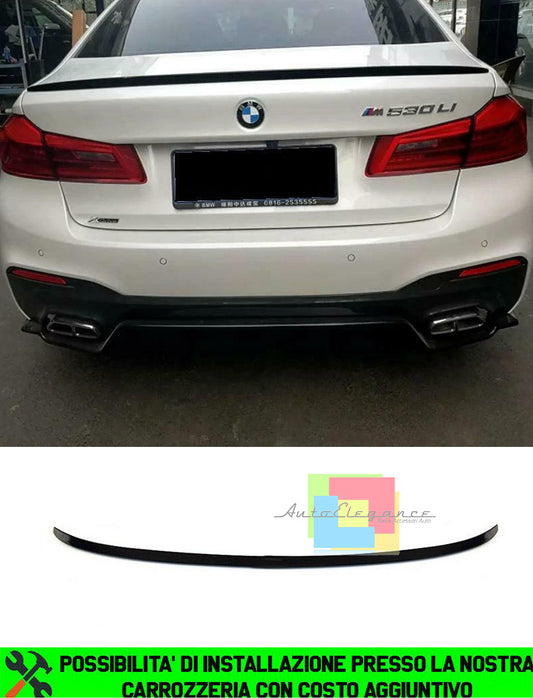 BMW SERIE 5 G30 2017+ SPOILER POSTERIORE SUL COFANO LOOK M / M SPORT AUTOELEGANCERICAMBI