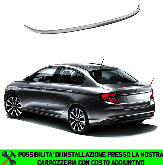 FIAT TIPO 2014-2020 SPOILER POSTERIORE SUL COFANO VERNICIATO GRIGIO