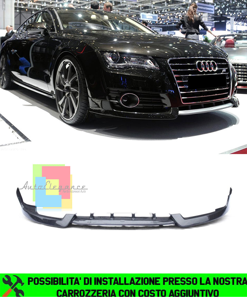 AUDI A7 SPORTBACK 2010-2014 SPOILER SOTTO PARAURTI ANTERIORE SPORTIVO AUTOELEGANCERICAMBI