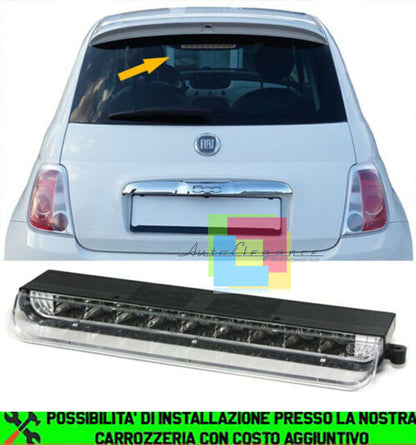FIAT 500 2007+ THIRD REAR BRAKE LIGHT TUNING CHROME LED