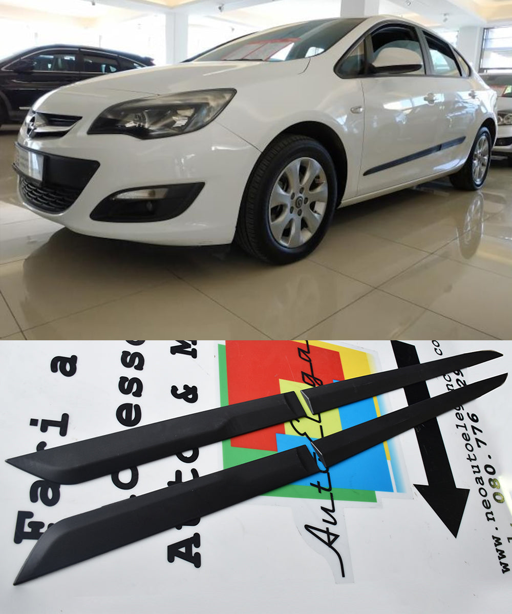 OPEL ASTRA J 3M ADHESIVE DOOR PROTECTION IN ABS 4 PIECES DOOR CURVES