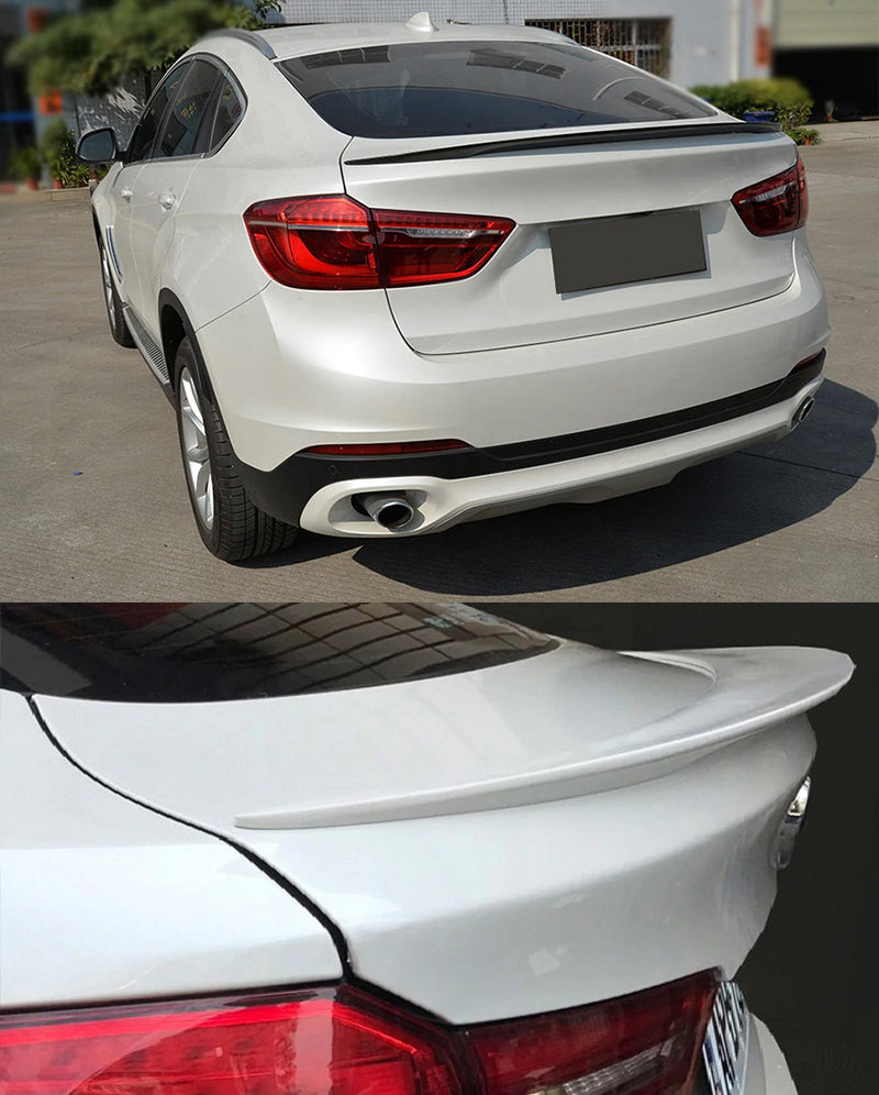 BMW X6 F16 2014-2019 SPOILER SUL COFANO IN ABS LOOK M AUTOELEGANCERICAMBI