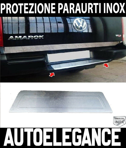 VW AMAROK 2010+ PROTEZIONE COFANO POSTERIORE MODANATURA CROMATE