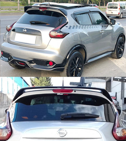 NISSAN JUKE 2010-2019 SPOILER SUL TETTO ALETTONE IN ABS LOOK SPORTIVO