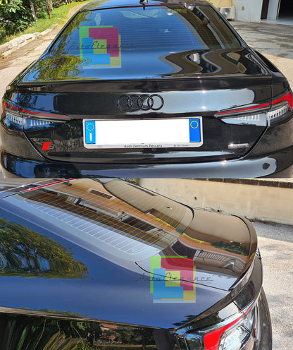 SPOILER POSTERIORE COFANO  AUDI A5 F5 COUPE 2016+ LOOK S5 S LINE