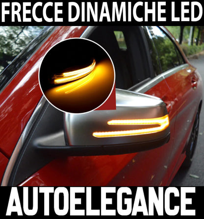 MERCEDES CLASSE CLS W218 FRECCE LED DINAMICHE PER SPECCHI LATERALI SCORREVOLI -