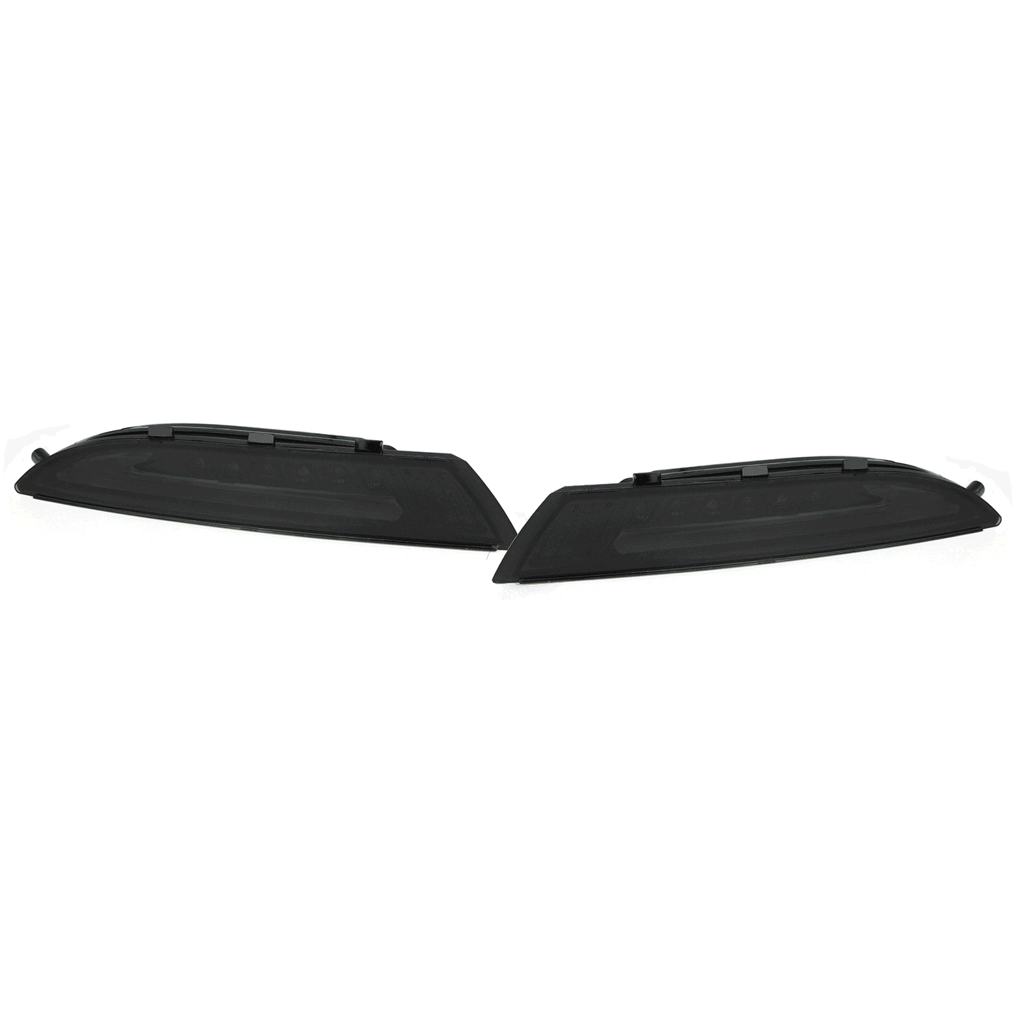 LUCI DI POSIZIONE DINAMICHE NERE A LED VW SCIROCCO 137 2008-2013