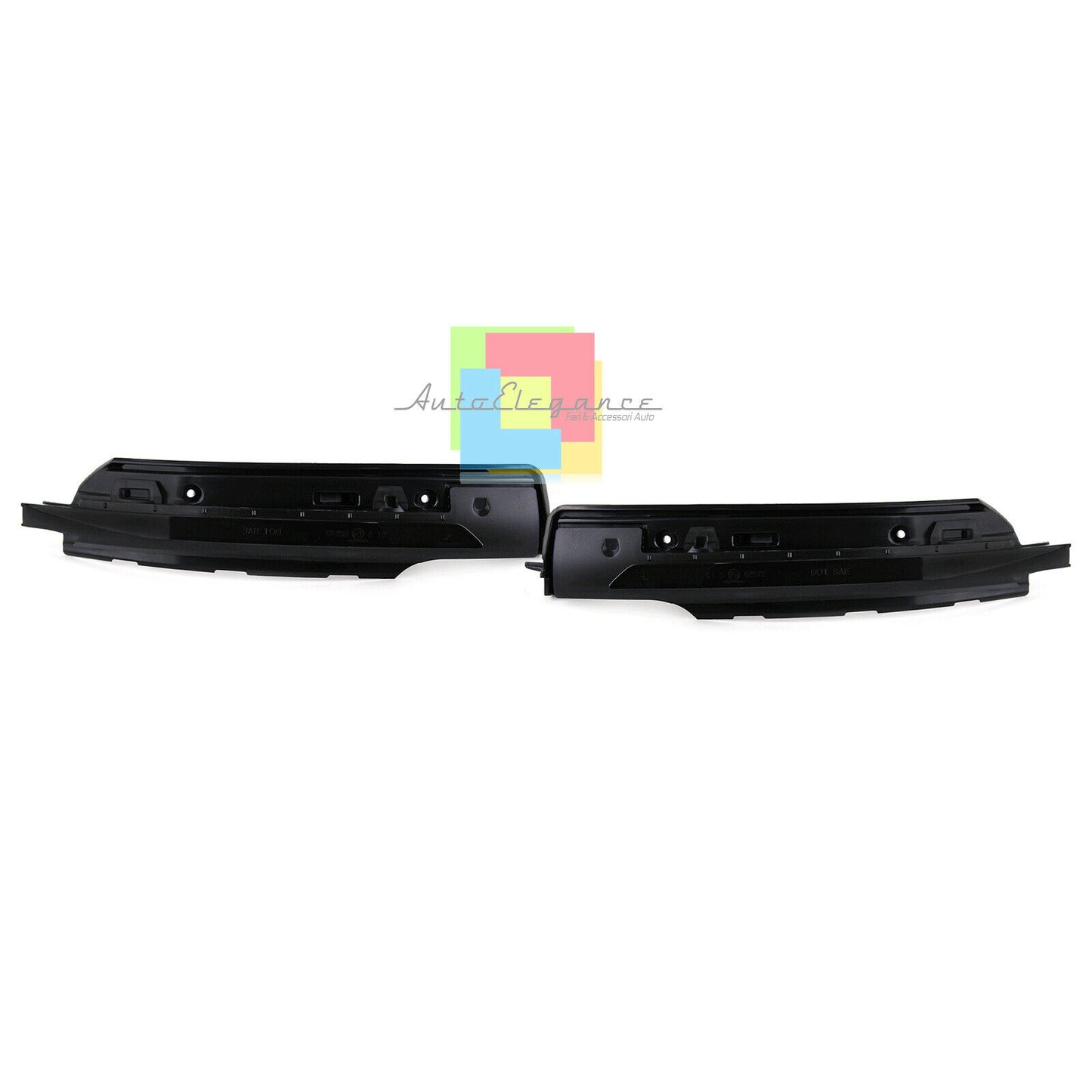 SIDE INDICATORS MIRRORS LED DYNAMIC SLIDING FOR PORSCHE MACAN SMOKE