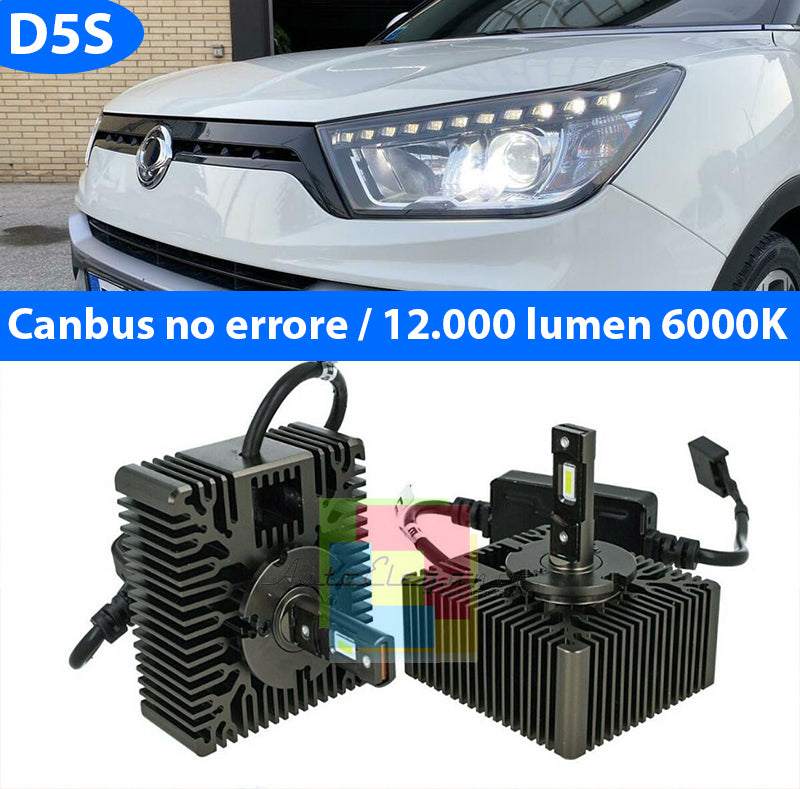SSANGYONG XLV PAIR OF LED LAMPS D5S 6000K 12.000LUMEN BIXENON