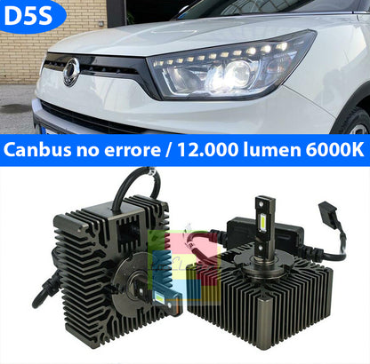 SSANGYONG XLV PAIR OF LED LAMPS D5S 6000K 12.000LUMEN BIXENON