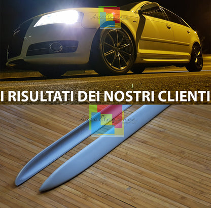 SPOILER SIDE SKIRTS SLINE LOOK AUDI A3 8P SPORTBACK 5 DOORS