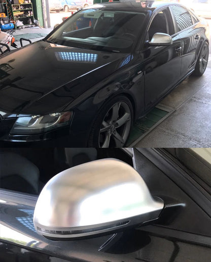 AUDI A5 S5 2007-2009 COPERTURE SATINATE SPECCHI CALOTTE PER FRECCIA A LED SLINE AUTOELEGANCERICAMBI