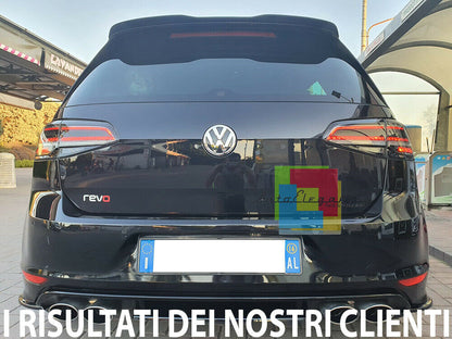 VW GOLF 7 7.5 VII 2012-2019 BLACK DYNAMIC LED REAR LIGHTS