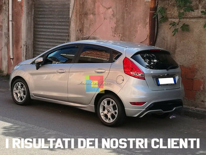 FORD FIESTA MK7 2008-2017 5 PORTE SOTTO PORTA MINIGONNE LATERALI LOOK ST ABS
