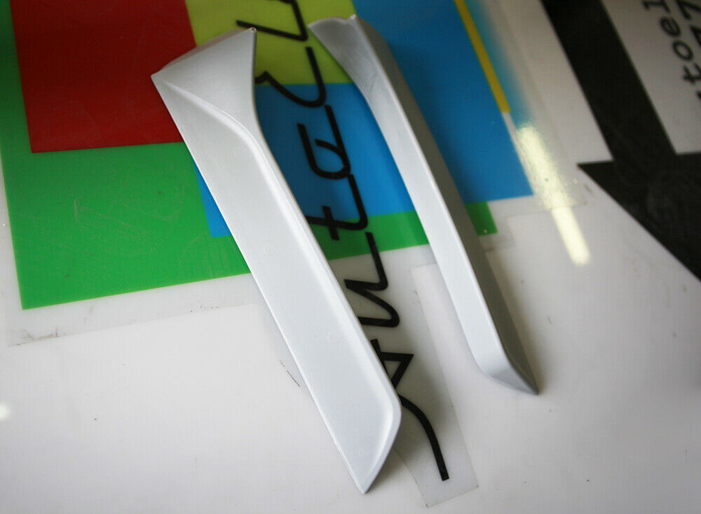 SEAT LEON 5F 5 PORTE 2012+ COPPIA DEFLETTORI LUNOTTO POSTERIORE SPOILER LOOK CUPRA