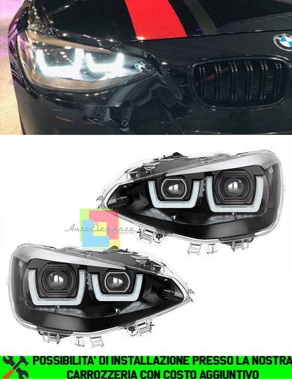 OSRAM BMW 1 SERIES F20 F21 2011-2015 ANGEL EYES WHITE LED HEADLIGHTS