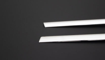 RENAULT CLIO 5 CORNICE FINESTRINI MODANATURA INOX CROMATE