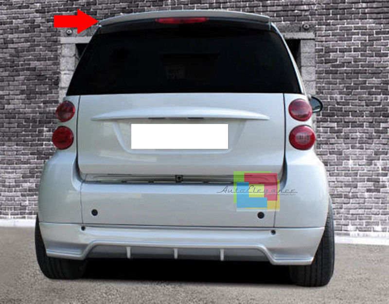 ALETTONE SMART 451 COUPE 2007-2012 SPOILER POSTERIORE SUL TETTO AUTOELEGANCERICAMBI