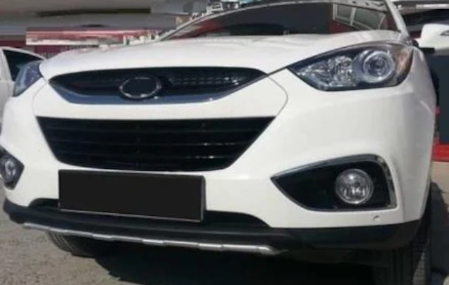 SPOILER SOTTO PARAURTI ANTERIORE + POSTERIORE PER HYUNDAI IX35 2009-2015 IN ABS
