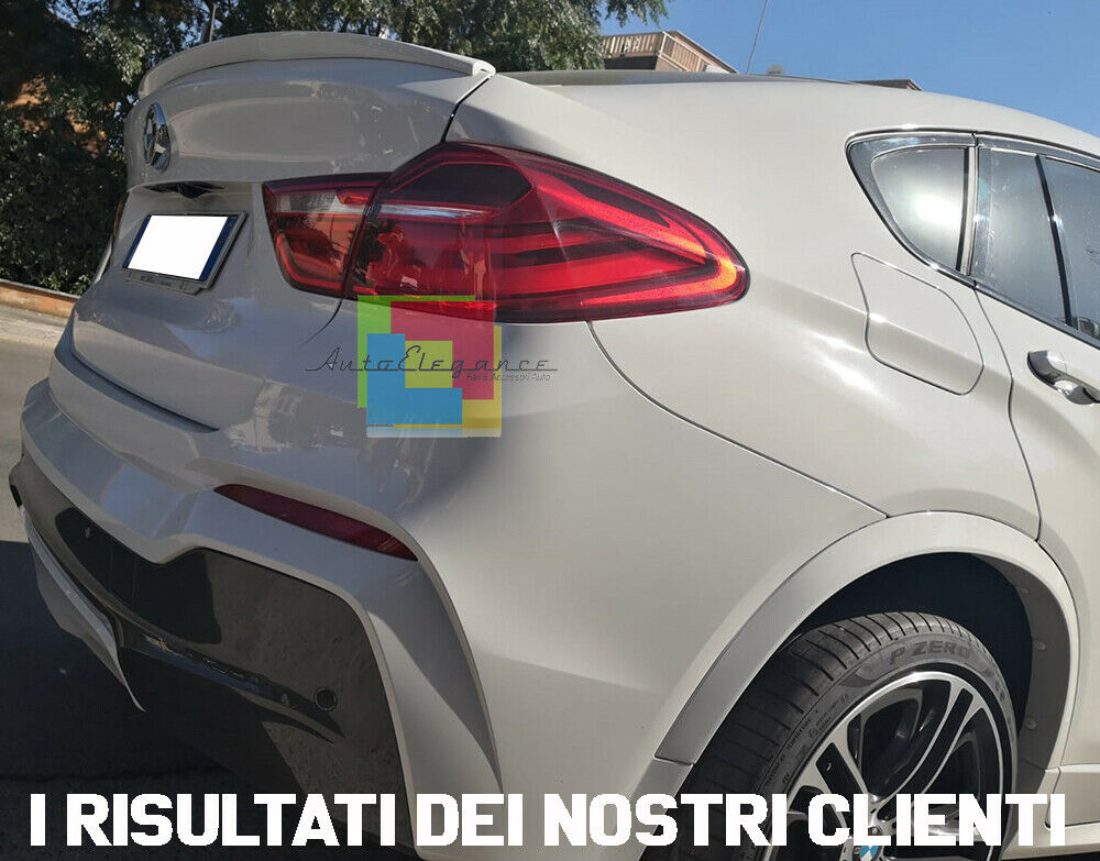 SPOILER POSTERIORE SUL COFANO BMW X4 F26 2014+ LOOK M